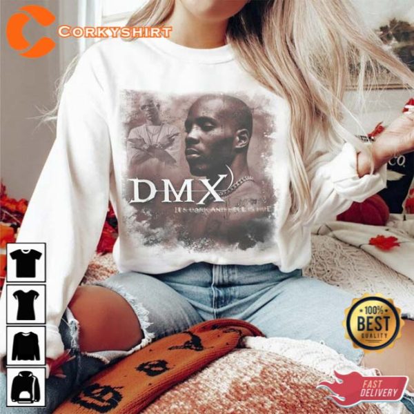 DMX Streetwear Gifts Shirt Hip Hop 90s