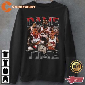 Damian Lillard Dame Time Bootleg Shirt