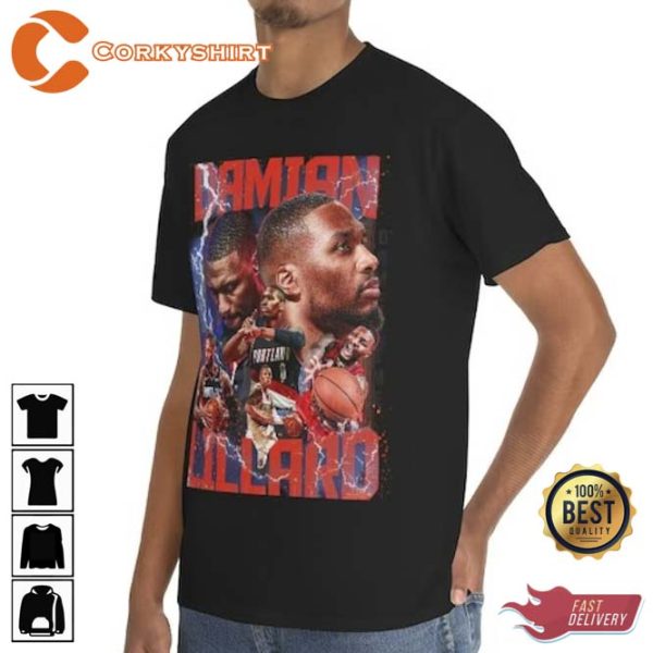 Damian Lillard Trailblazers Shirt