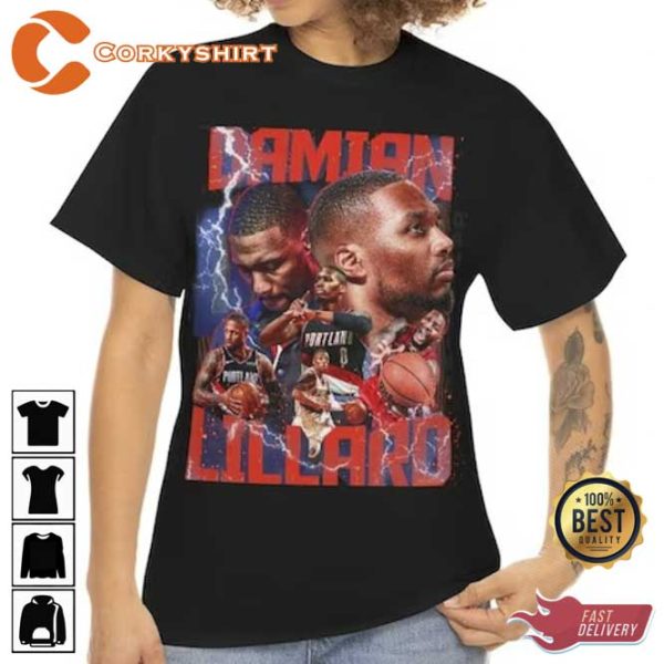 Damian Lillard Trailblazers Shirt