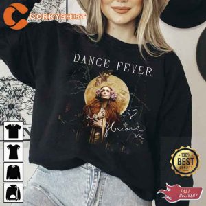 Dance Fever Florence And The Machine Album Printed T-Shirt (4)