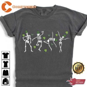Dancing Skeletons St. Patrick’s Day Shirt