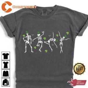 Dancing Skeletons St. Patrick's Day Shirt