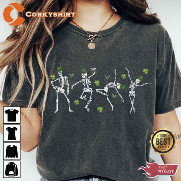 Dancing Skeletons St. Patrick’s Day Shirt