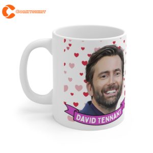 David Tennant Cute Mug Gift Cool Funny David Tennant Mug