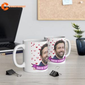 David Tennant Cute Mug Gift Cool Funny David Tennant Mug