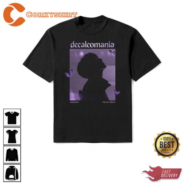 Decalcomania Jungkook BTS Unisex Shirt