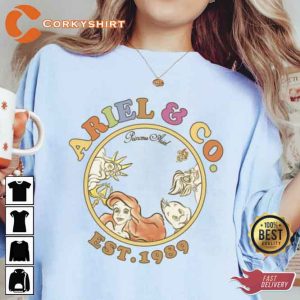 Disney Ariel And Co Ariel n Co Est 1989 Shirt4 (3)