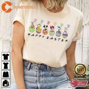 Disney Characters Happy Easter Shirt2