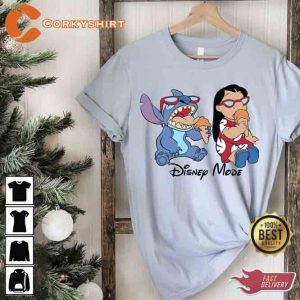 Disney Lilo and Stitch Ice Cream Shirt2