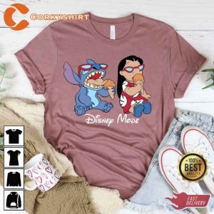 Disney Lilo and Stitch Ice Cream Shirt3
