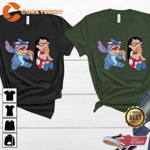 Disney Lilo and Stitch Ice Cream Shirt5