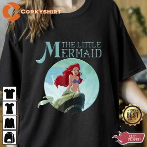 Disney Little Mermaid Ariel Splash Rock Shirt