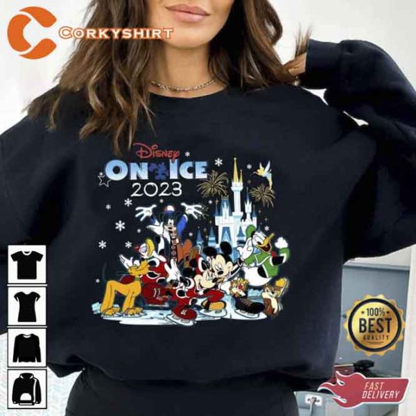 Disney On Ice 2023 Disney Family Vacation Shirt Design