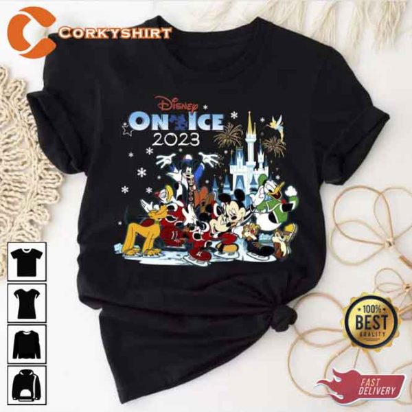 Disney On Ice 2023 Disney Family Vacation Shirt Design