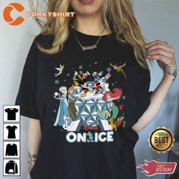 Disney On Ice 2023 Mickey Friends Frozen Shirt