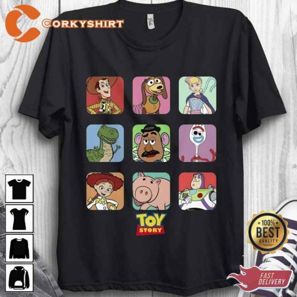 Disney Toy Story Movie Full Character Shirt