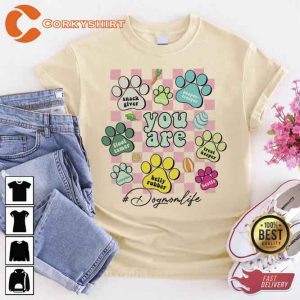 Dog Mom Affirmations Easter Day Shirt3