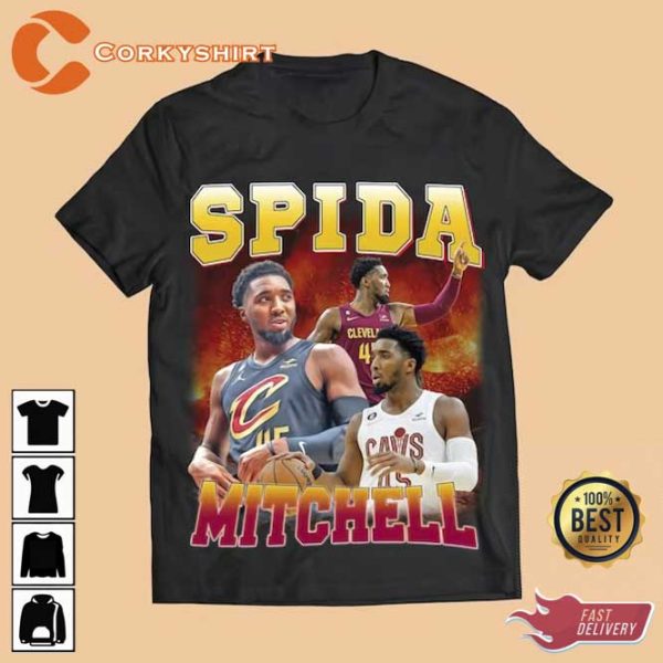 Donovan Mitchell Spida Mitchell T Shirt