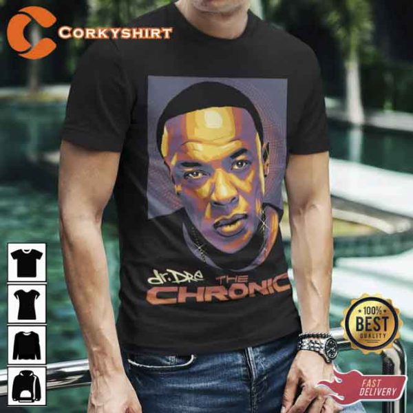 Dr Dre The Chronic Graphic T Shirt for Men and Women