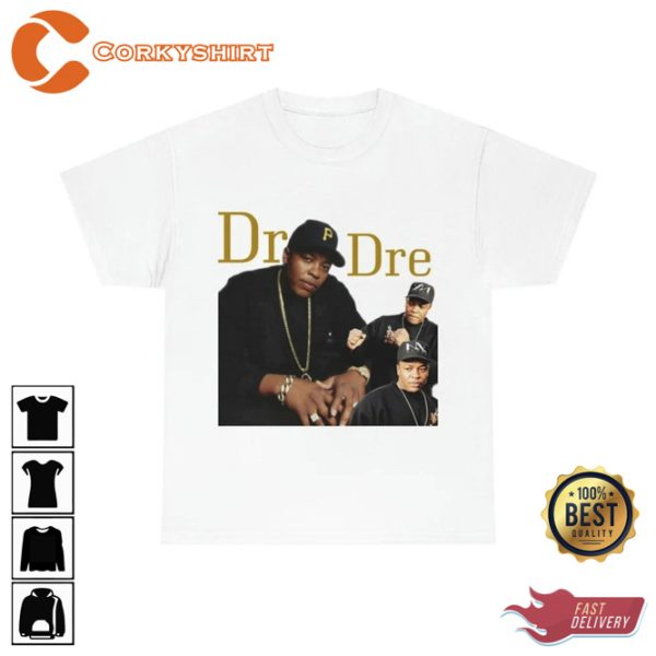 Dr. Dre Unisex Heavy Cotton Tee Shirt