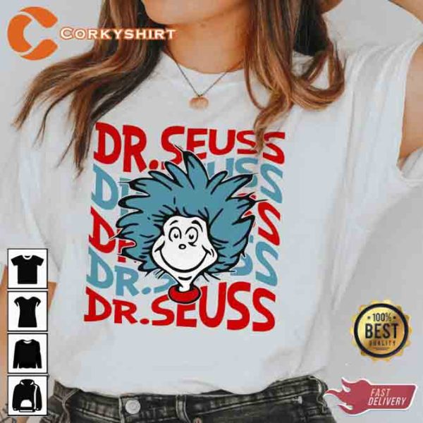 Dr. Suess Day Sublimation Print Shirt