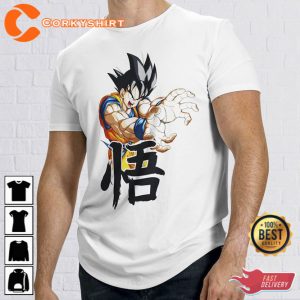 Dragon Ball Z Super Goku T-Shirt for Anime Fan 2