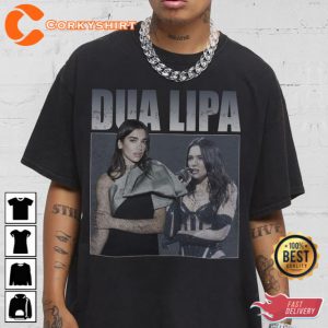 Dua Lipa Graphic Tee Rap Gifts Unisex T Shirt