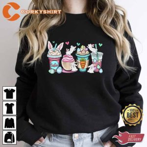 Easter Coffee Cups Sweatshirt6