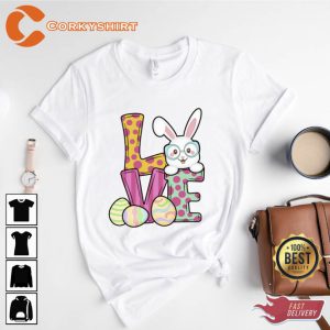 Easter Day Love Bunny Shirt2