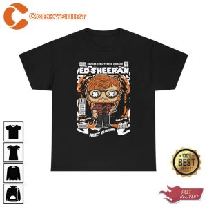 Ed Sheeran Comic Pop Black Unisex Crewneck Shirt (3)