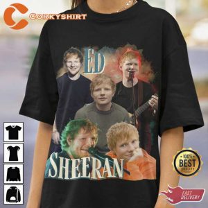 Ed Sheeran Comic Pop Vintage Unisex Shirt
