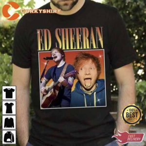 Ed Sheeran Tour 2023 Music Shirt Design