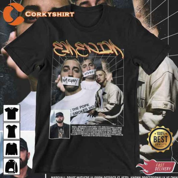 Eminem Bootleg Concert Unisex Tee Shirt