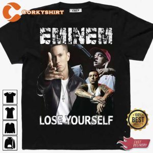 Eminem Slim Shady Criminal 90s Vintage Unisex T-shirt