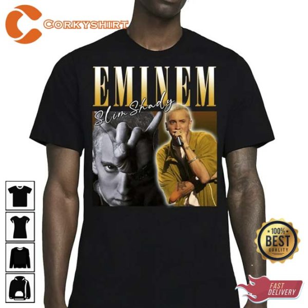 Eminem Slim Shady Rapper T-Shirt Design