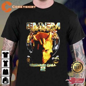 Eminem The Slim Shady Curtain Call 2 Tee Shirt (1)