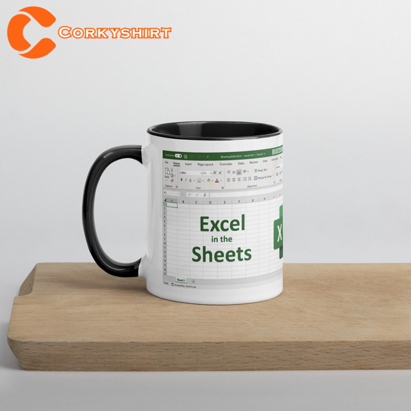 Freak In The Sheets Excel Mug Accountant Coffee Cup