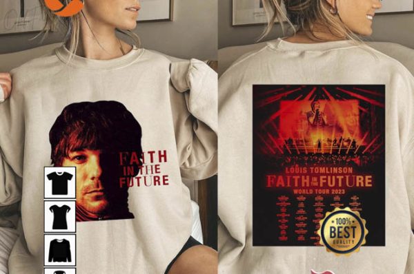 Faith In The Future World Tour 2023 T-Shirt