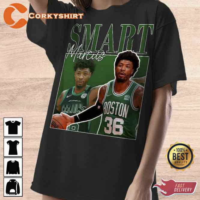 Sparky Marcus Smart Boston Celtics Vintage Special T-shirt