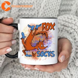 Fox in Socks Dr Seuss Coffee Mug