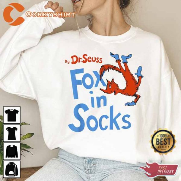 Fox in Socks Dr Seuss Shirt