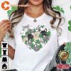 French Bulldog Heart St Patricks Day Shirt