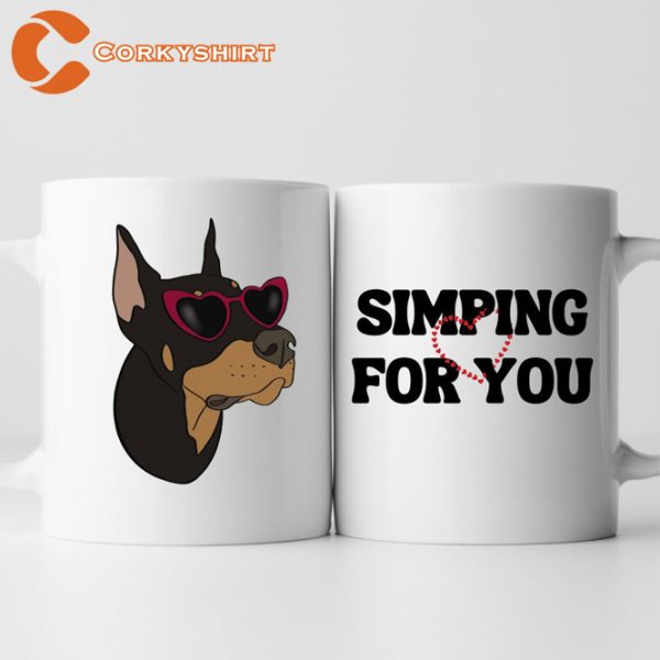 Funny Dog Simping For You Trend Mug