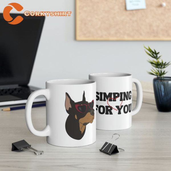 Funny Dog Simping For You Trend Mug