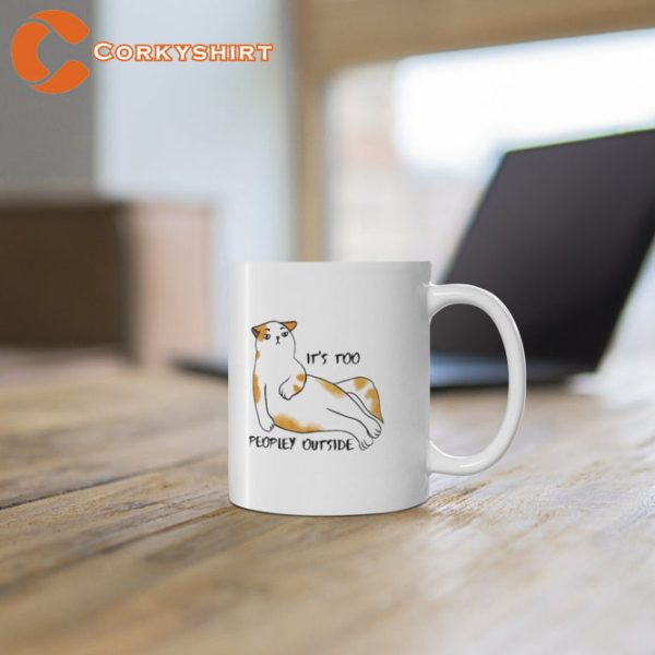 Funny Introvert Cat Mug Gift