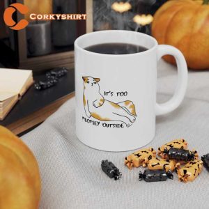 Funny Introvert Cat Mug Gift