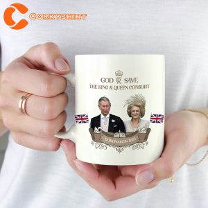 God Save the King and Queen Consort Mug