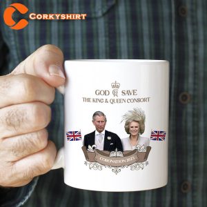 God Save the King and Queen Consort Mug