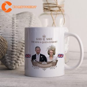 God Save the King and Queen Consort Mug